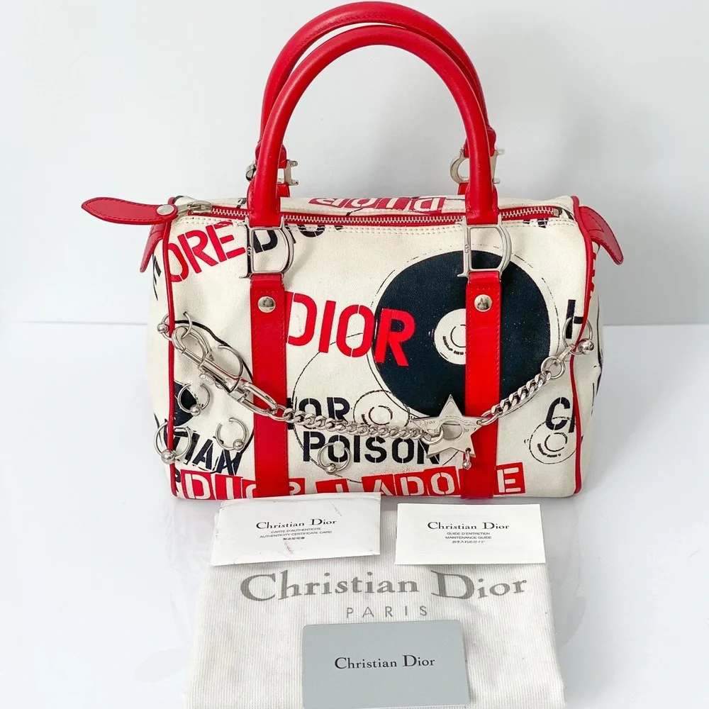 Dior Limited Edition Hardcore Piercing Boston Bag - Picture 9 of 15